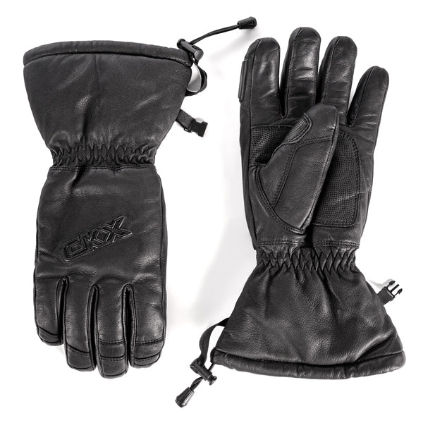 GLOVE LEATHER COMFORTGRIP MAN BK S CKX