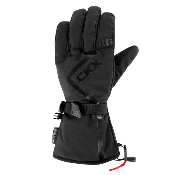 GLOVES THROTTLE BK 2XL