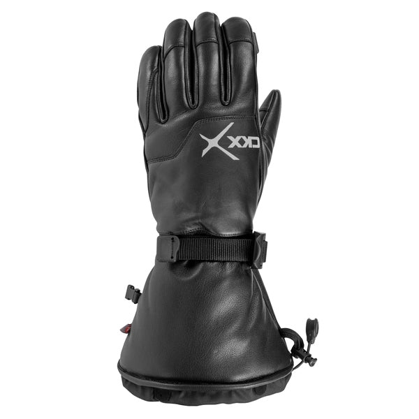 GLOVES LEATHER COLTON BK L CKX