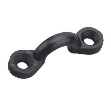 PAD EYE NYLON 3/8" BLACK