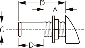 GAS TANK VENT 1"