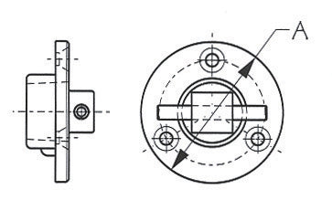 BRONZE GARBOARD PLUG W/STAINLESS T-HANDL