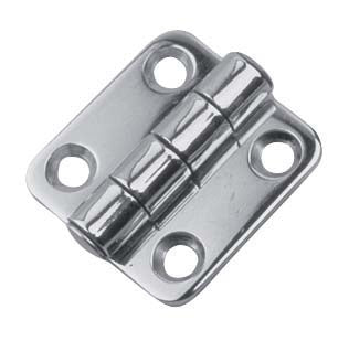 BUTT HINGE S.S 1 1/4" PAIR