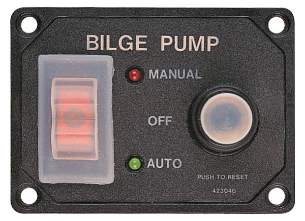 SPLASH GARDE BILGE PUMP SWITCH PANEL