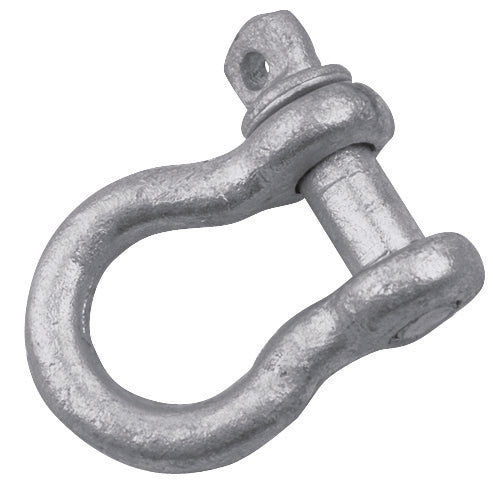 SCREW PIN ANCHOR SHACKLE- GALV. 5/16"