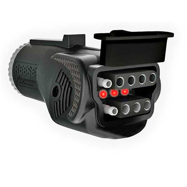 7-WAY FLAT PIN TO 4 & 5-FLAT ADAPTER W/L