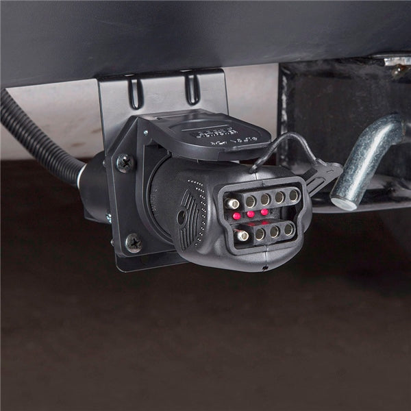 7-WAY FLAT PIN TO 4 & 5-FLAT ADAPTER W/L