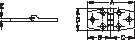 DOOR HINGE CHR. 1 1/2"X3" (PR)