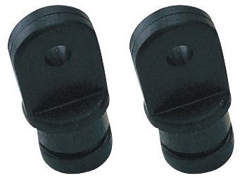 TOP INSERT NYLON BLACK 3/4" PAIR