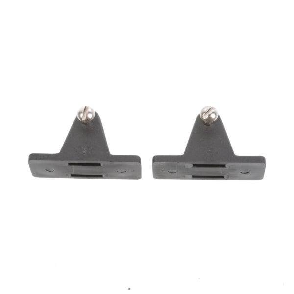 LARGE DECK HINGE BLACK PAIR