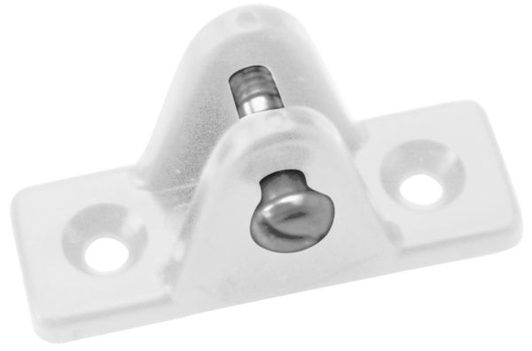 LARGE DECK HINGE WHITE PAIR