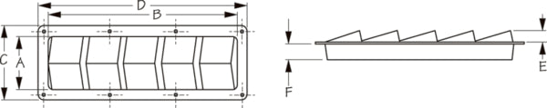SLOTTED VENTILATOR