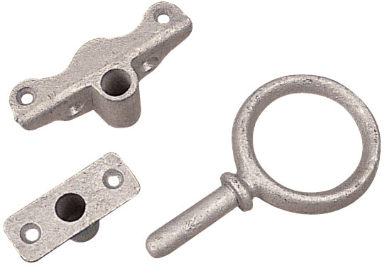 ROUND HORN 2 1/4" GALV. PAIR