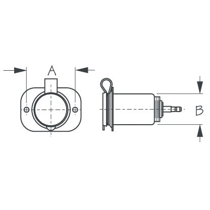 S/S POWER SOCKET