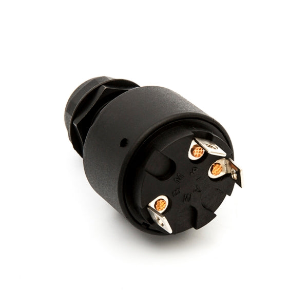 3-POSITION KEY SWITCH-POLY/ SHORT