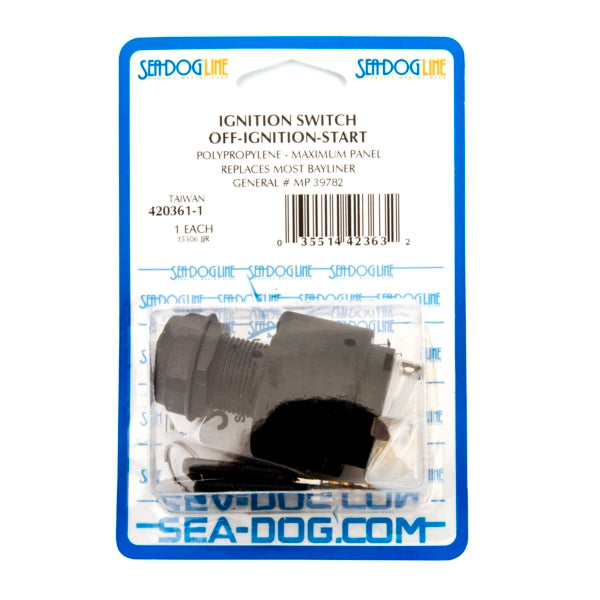 3-POSITION KEY SWITCH-POLY/ SHORT