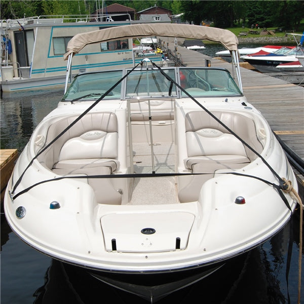 BOAT COVER SUPPORT SYSTEM