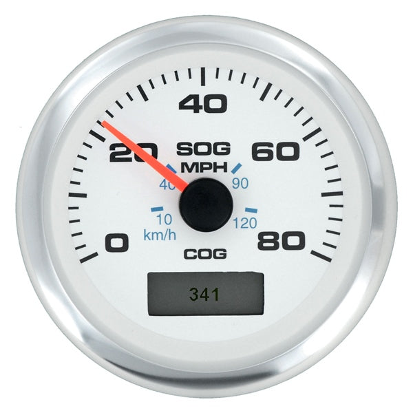 SPEEDO GPS, WHITE PREMIER PRO 80 MPH