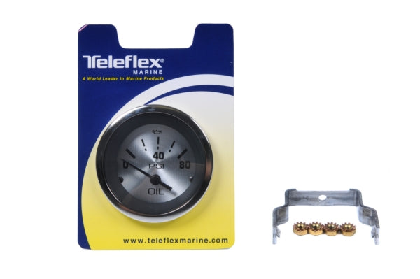 OIL PRESSURE, STERLING 2" 0-80 PSI