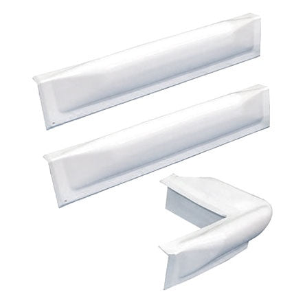 DOCK BUMPER KIT, 1 CORNER,2 STRAIGHT, WH