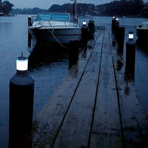PILE CAP LIGHT, SOLAR