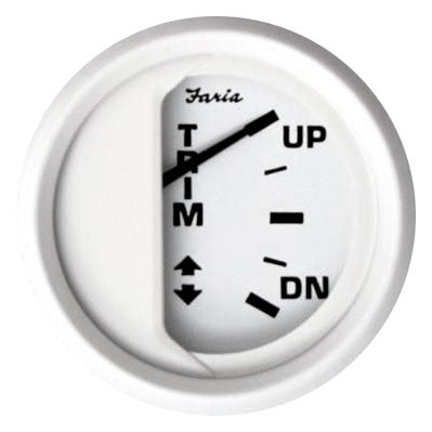 TRIM GAUGE OMC O/B DRESS WHITE