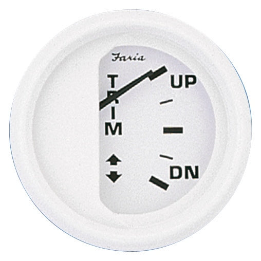 TRIM GAUGE MERC. I/O DRESS WHITE