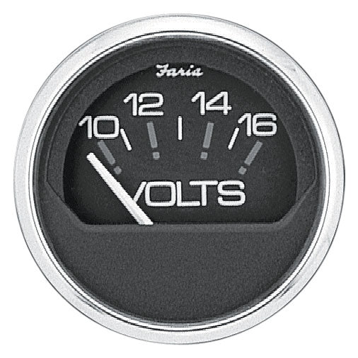 CHESAP. S/S BK VOLTMETER 10-16V