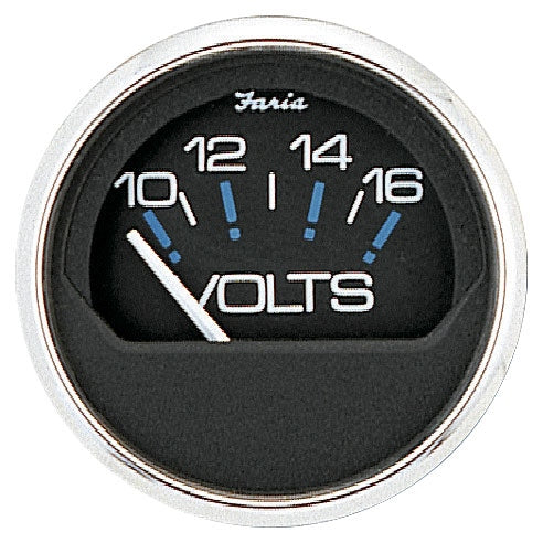 CHESAP. S/S BK VOLTMETER 10-16V