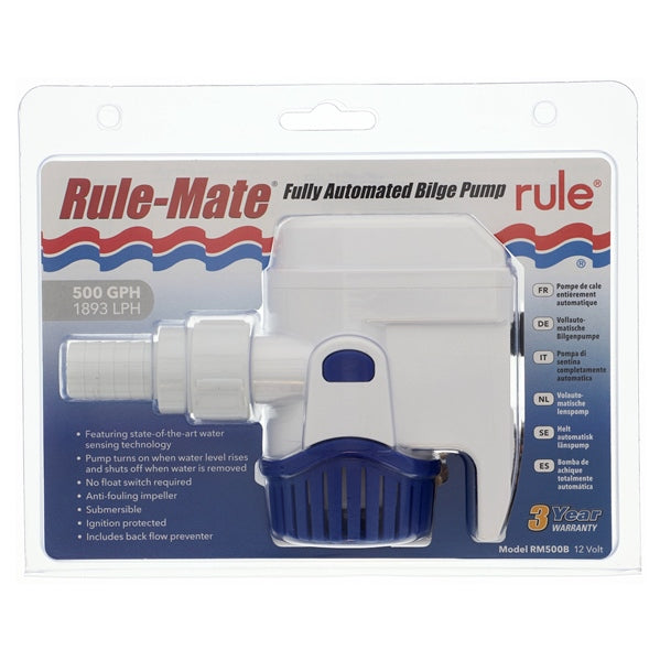 RULE-MATE 500 AUTOMATIC BILGE PUMP