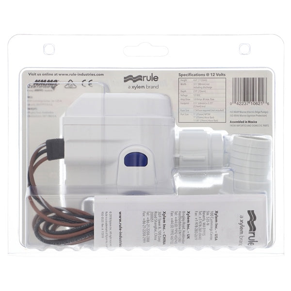 RULE-MATE 1100 AUTOMATIC BILGE PUMP