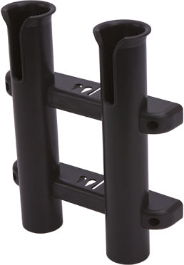 TWO POLE ROD STORAGE RACK - BL ACK