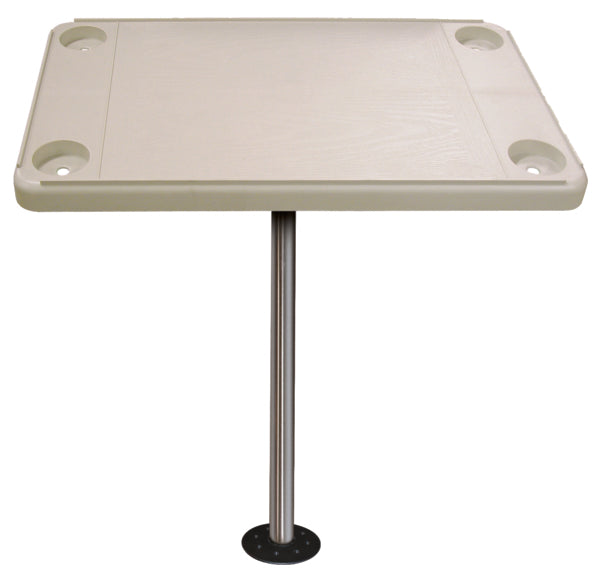RECTANGULAR TABLE KIT IVORY W/FLUSH MOUN