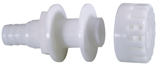 THRU-HULL CONNECTOR W/STRAINER