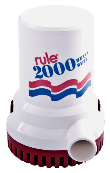 RULE BILGE PUMP 2000, 12V
