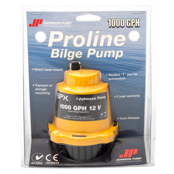 1000GPH PROLINE BILGE PUMP