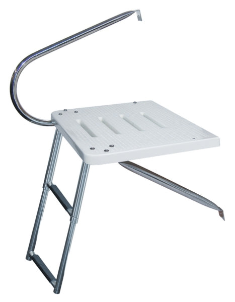 OB TRANSOM PLATFORM 1ARM SS 2STP TEL BTM
