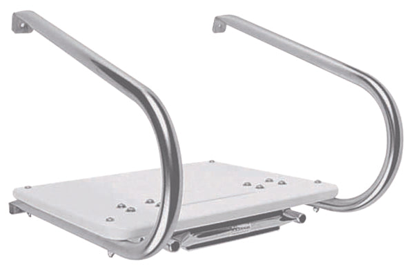 PLATFORM W/TELESC LADDER 2 STEPS UNDER