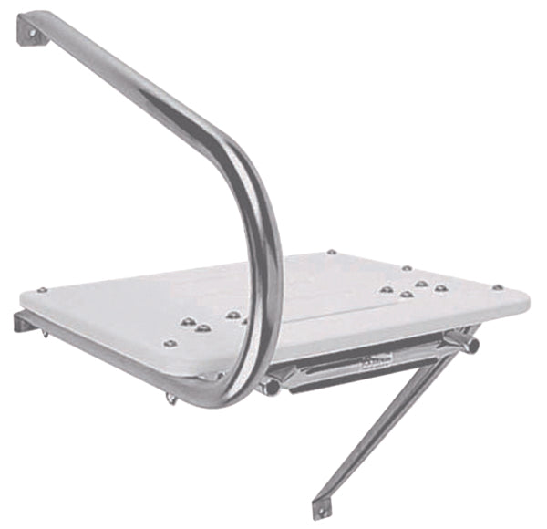 O/B SWIM PLATFORM W/TELESCOPING LADDER