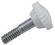 NYLON HEAD SCREW 1/4"-20X7/8" WHITE