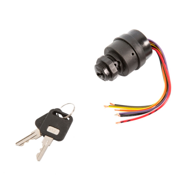 POLY 3-POSITION KEY SWITCH W/CHOKE (6)