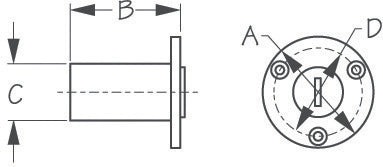 NYLON GARBOARD DRAIN