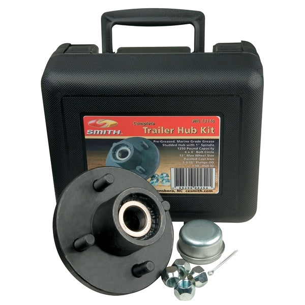 PKG TRAILER HUB KIT 1" STUD (4 X 4)