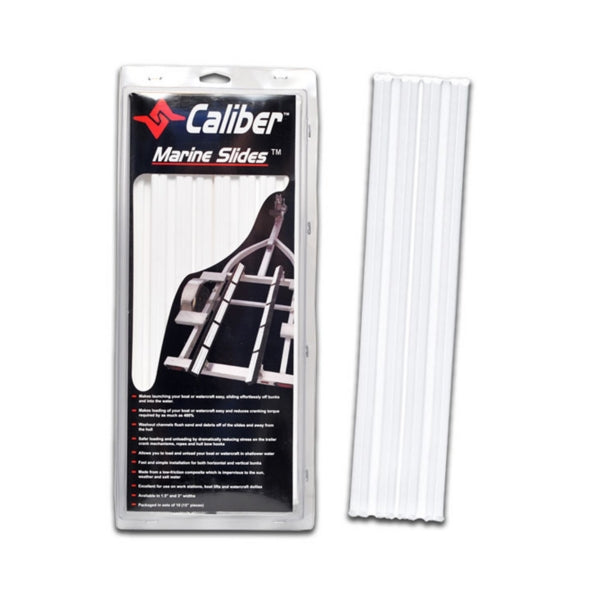 MARINE SLIDES, 3" X 15", WHITE, 10-PACK
