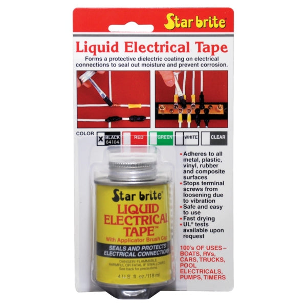 LIQUID ELECTRICAL TAPE 4 OZ BLACK