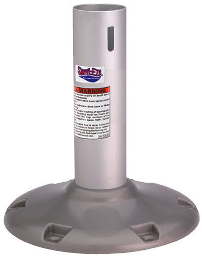 BELL PEDESTAL 2 3/8 X 8 IN SATIN