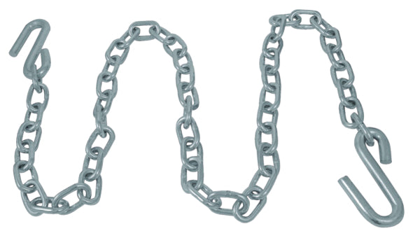 TRAILER SAFETY CHAIN WITH SPRING CLIPS