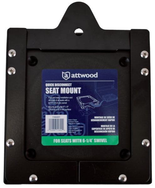 SEAT MOUNT QUICK DISCONNECT 6 1/4"