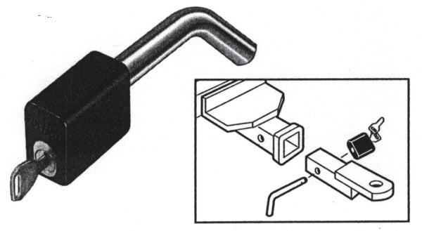 RECEIVER LOCK 1/2" DIA