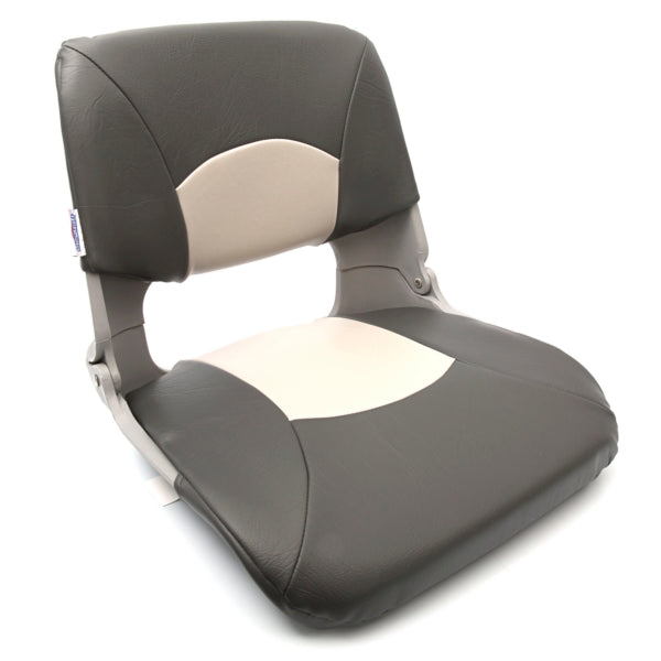 SKIPPER FOLD DOWN GRAY CHAIR W/ GRAY & C